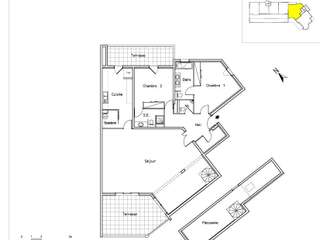 Vente appartement 3 pièces