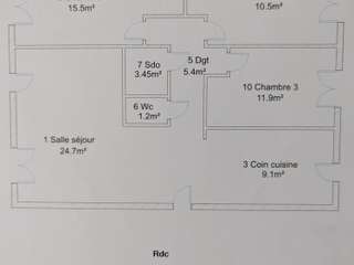 Vente appartement 4 pièces