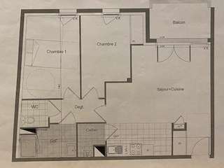 Vente appartement 3 pièces