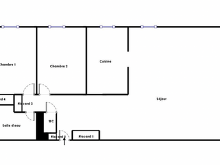 Vente appartement 3 pièces