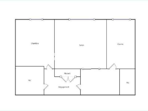 Vente appartement 2 pièces