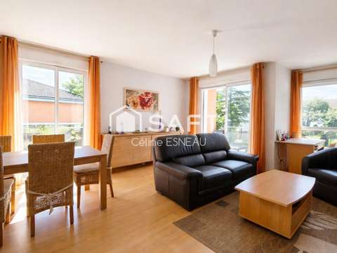 Vente appartement 4 pièces Saint-Sébastien-Sur-Loire Ouche Quinet 44