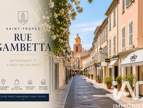 Vente Appartement T1Saint-Tropez