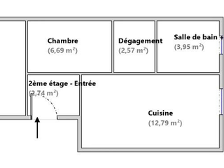 Vente appartement 3 pièces