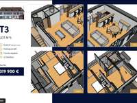 Vente appartement 3 pièces Vente appartement 3 pièces