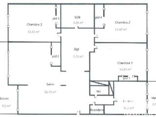 Vente appartement 4 pièces