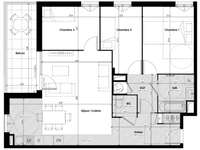 Vente appartement 4 pièces