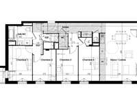 Vente appartement 5 pièces
