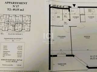 Vente appartement 2 pièces