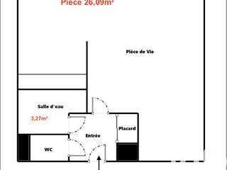 Vente appartement 1 pièce
