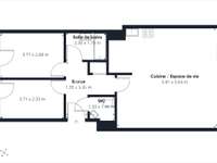 Vente appartement 3 pièces