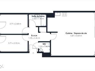 Vente appartement 3 pièces