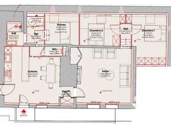 Vente appartement 4 pièces Vente appartement 4 pièces