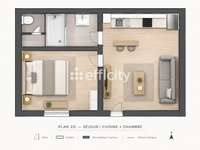 Vente appartement 2 pièces