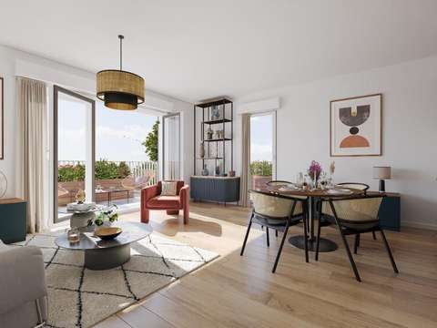 Vente appartement 3 pièces Salles 33