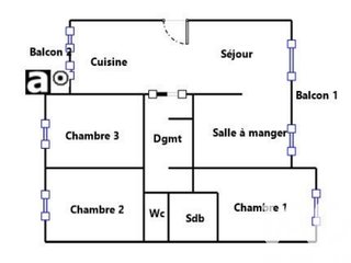 Vente appartement 5 pièces Vente appartement 5 pièces