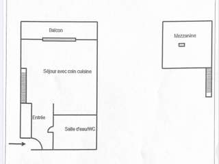 Vente appartement 2 pièces
