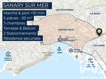 Vente Appartement 5 piècesSanary-sur-Mer