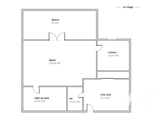 Vente appartement 2 pièces Vente appartement 2 pièces