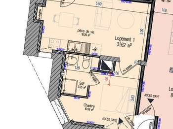 Vente appartement 2 pièces Vente appartement 2 pièces