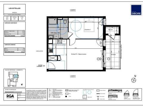 Vente appartement 2 pièces Sarzeau Golfe-Nord 56