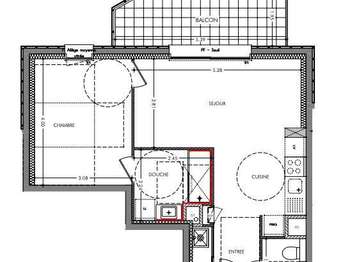 Vente appartement 2 pièces Sassenage 38