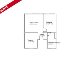 Vente appartement 3 pièces