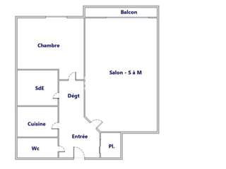 Vente appartement 2 pièces