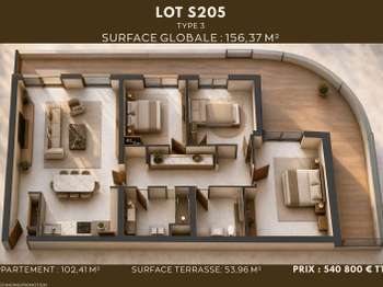 Vente appartement 7 pièces Vente appartement 7 pièces