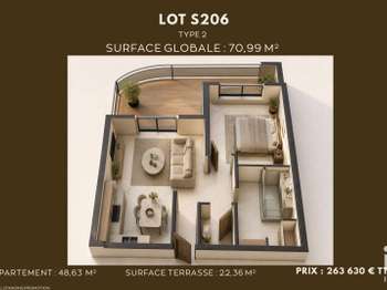 Vente appartement 6 pièces Vente appartement 6 pièces