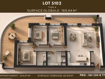 Vente appartement 7 pièces Vente appartement 7 pièces