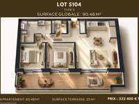 Vente appartement 6 pièces Vente appartement 6 pièces