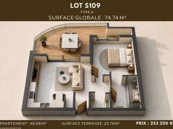 Vente appartement 5 pièces Vente appartement 5 pièces
