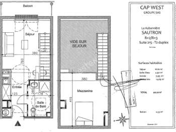 Vente appartement 2 pièces Vente appartement 2 pièces