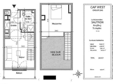 Vente appartement 2 pièces
