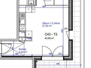 Vente appartement 2 pièces