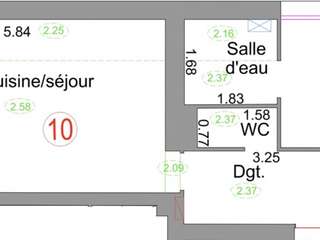 Vente appartement 2 pièces