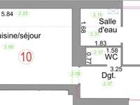 Vente appartement 2 pièces