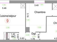 Vente appartement 3 pièces