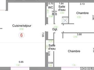Vente appartement 3 pièces Vente appartement 3 pièces
