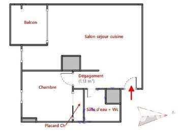 Vente appartement 2 pièces Vente appartement 2 pièces