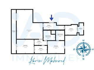 Vente appartement 3 pièces