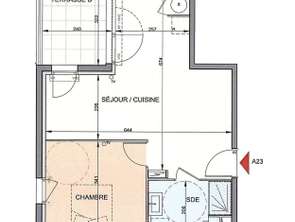 Vente Appartement 2 piècesSète