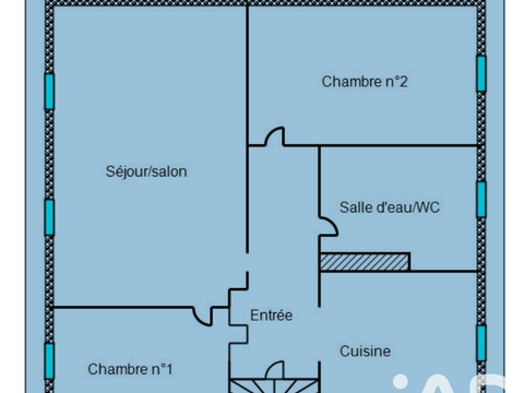 Vente appartement 3 pièces