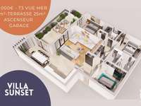 Vente appartement 4 pièces Vente appartement 4 pièces