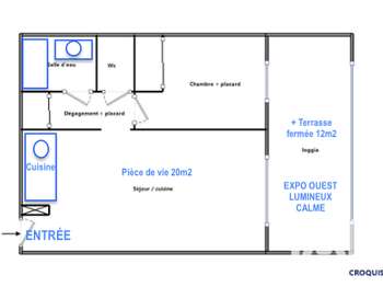 Vente appartement 2 pièces