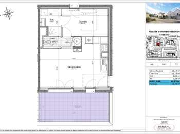 Vente appartement 2 pièces