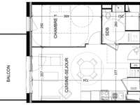 Vente appartement 2 pièces Vente appartement 2 pièces