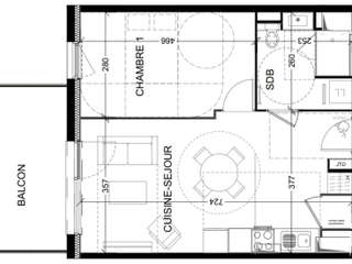 Vente appartement 2 pièces