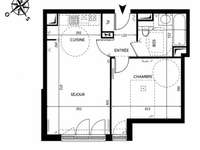 Vente appartement 2 pièces Vente appartement 2 pièces
